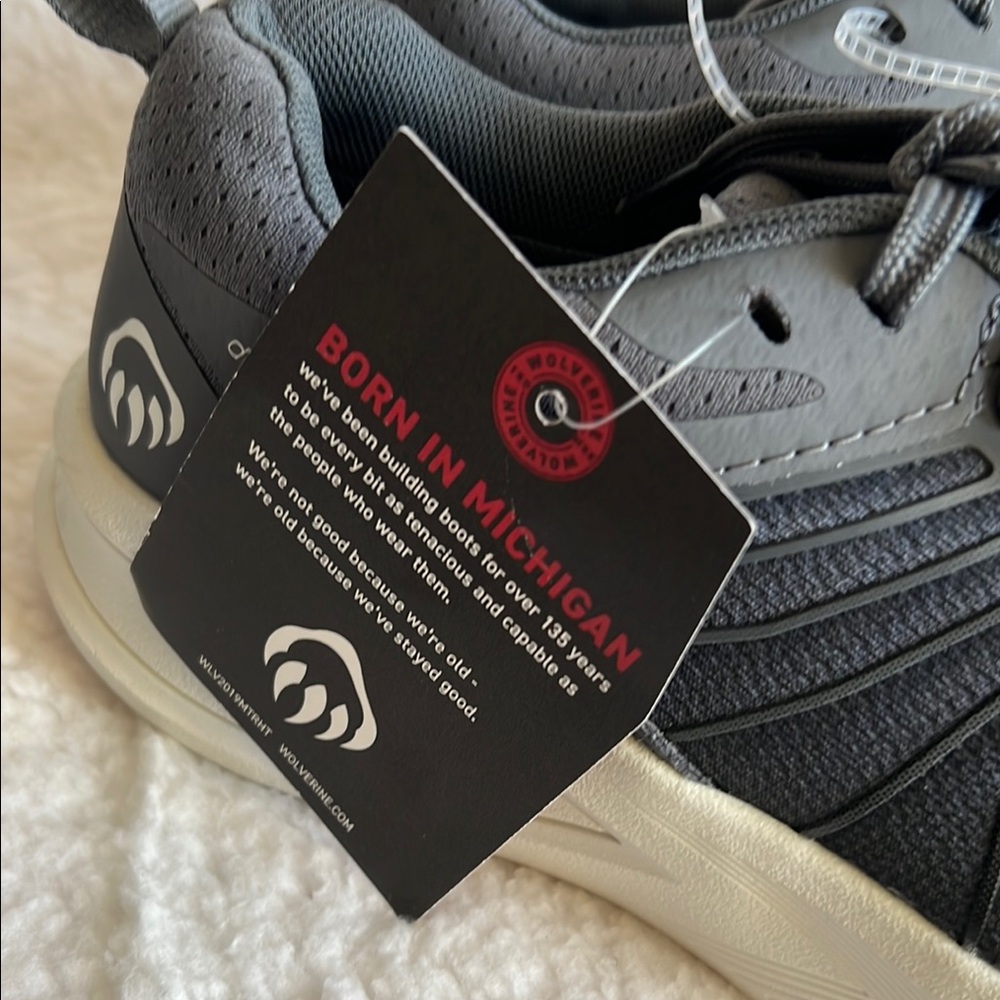 Wolverine Women’s Bolt Durashocks Gray Safety Shoes Size 9.5 - Picture 3 of 14